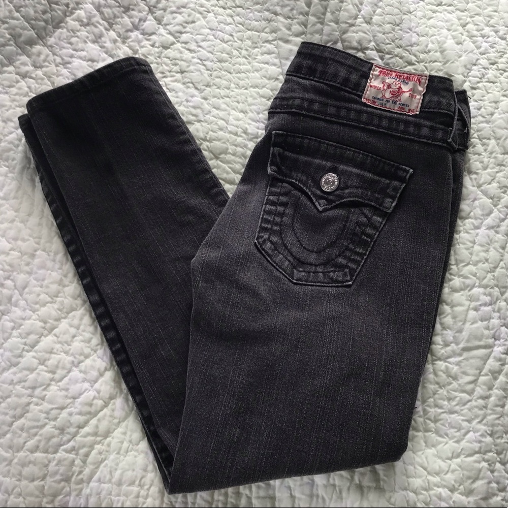 ♠️True Religion Black Stretch Jeans